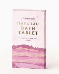 CLAY&SALT BATH TABLET アロマフランスクレイ＆ソルト バスタブレット （3個入り　ネコポス型）