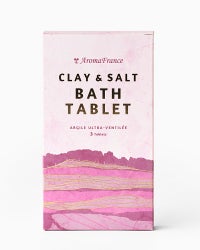 CLAY&SALT BATH TABLET アロマフランスクレイ＆ソルト バスタブレット （3個入り　ネコポス型）